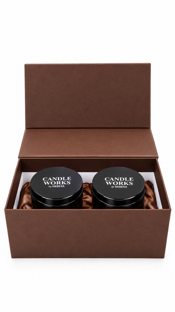 The Amber Duo (Two 200gms Candles)
